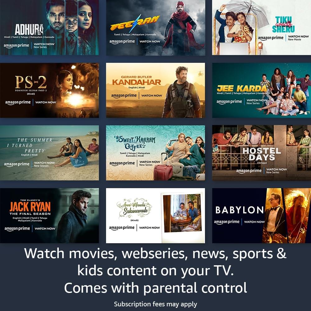Amazon Fire TV Stick Lite with all-new Alexa Voice Remote Lite (no TV controls), HD streaming device | Now with App controls 3 718KK49ZpdL. SL1000